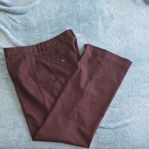 Banana Republic Women's Burgundy Straight Leg Pants